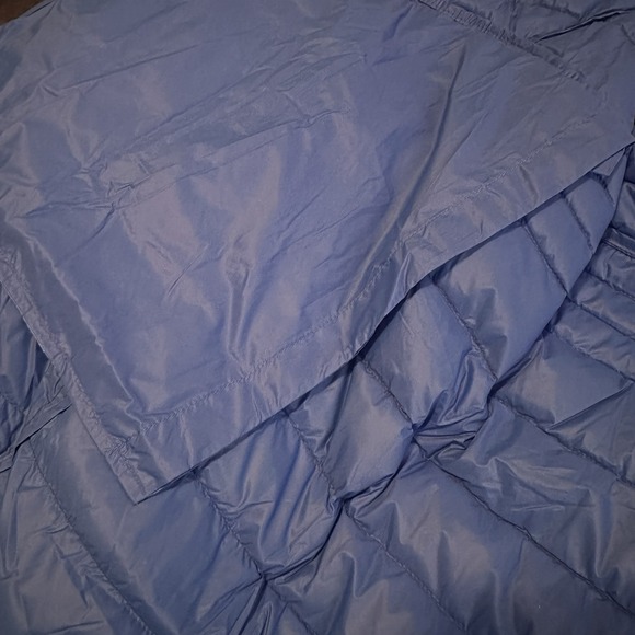 Lands' End Vest Navy Blue Goose Down Puffer 3x Womens 24W-26W Long Packabe NEW - Picture 7 of 7